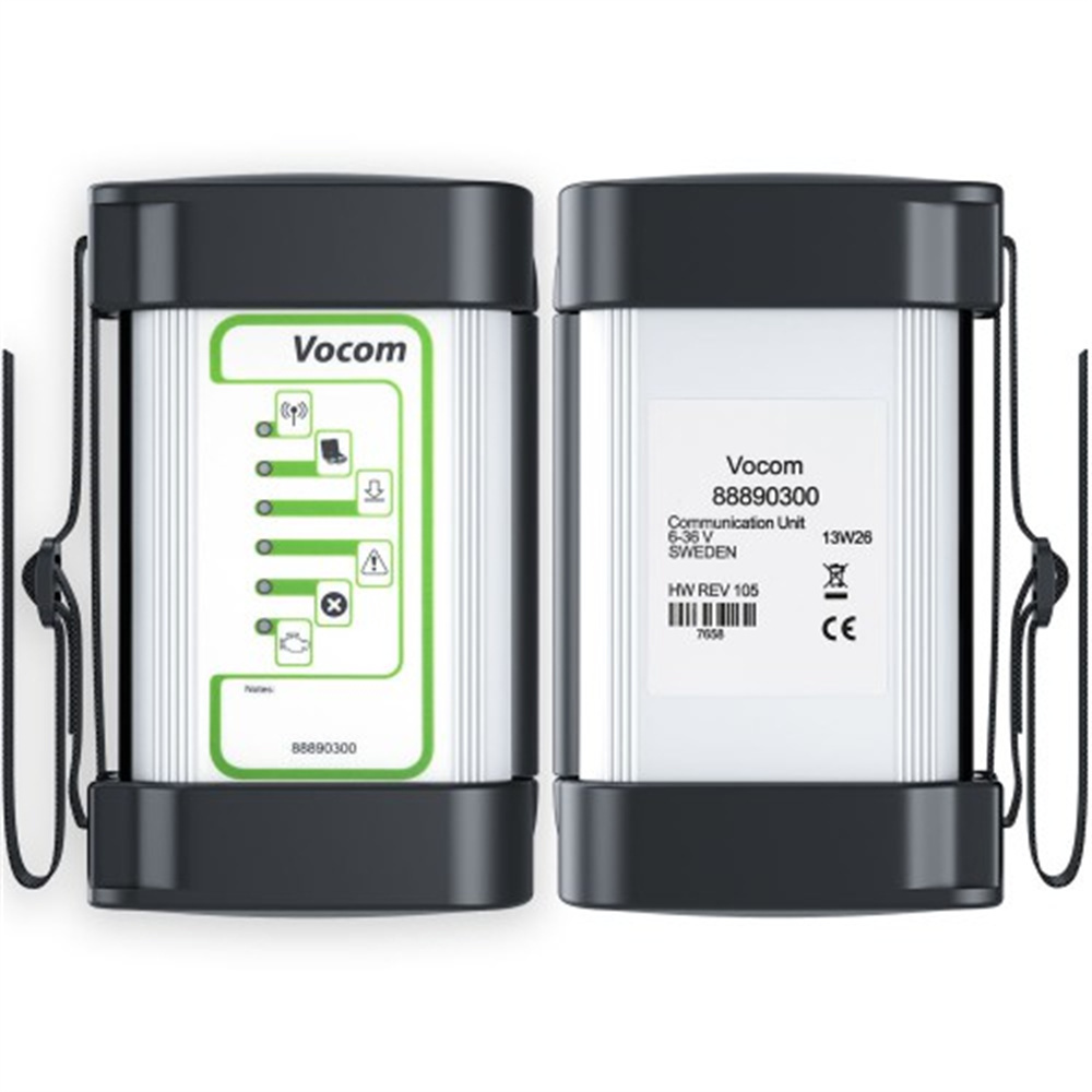 (Square Interface ) Volvo 88890300 Vocom Diagnostic Tool PTT 2.8.150 (2022.10) For Volvo/Renault/UD/Mack Truck Diagnose With SSD