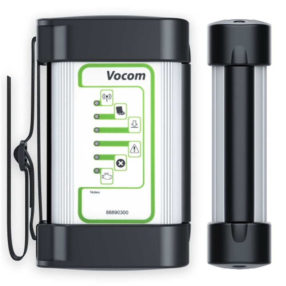(Square Interface ) Volvo 88890300 Vocom Diagnostic Tool PTT 2.8.150 (2022.10) For Volvo/Renault/UD/Mack Truck Diagnose With SSD