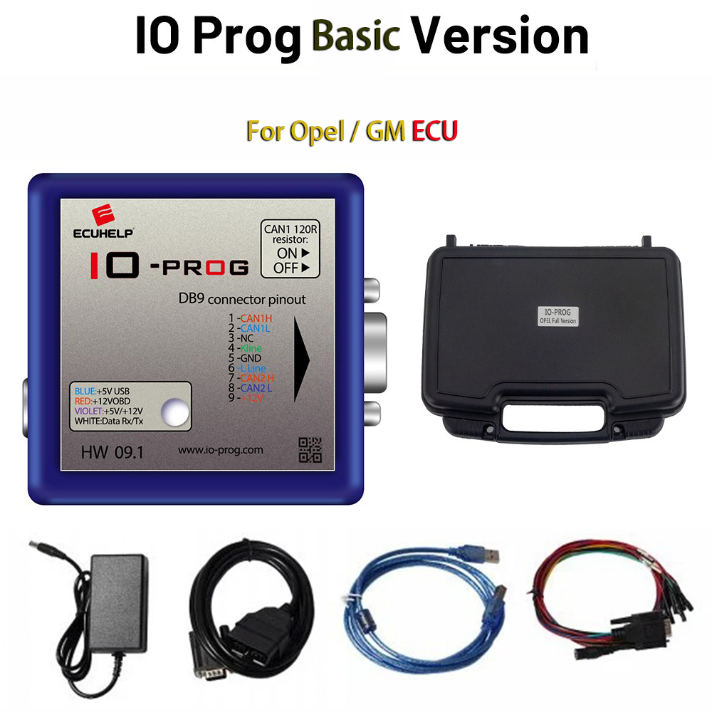 (Basic Version) IO-PROG IO Prog Opel GM ECU Programmer via OBD / on Bench