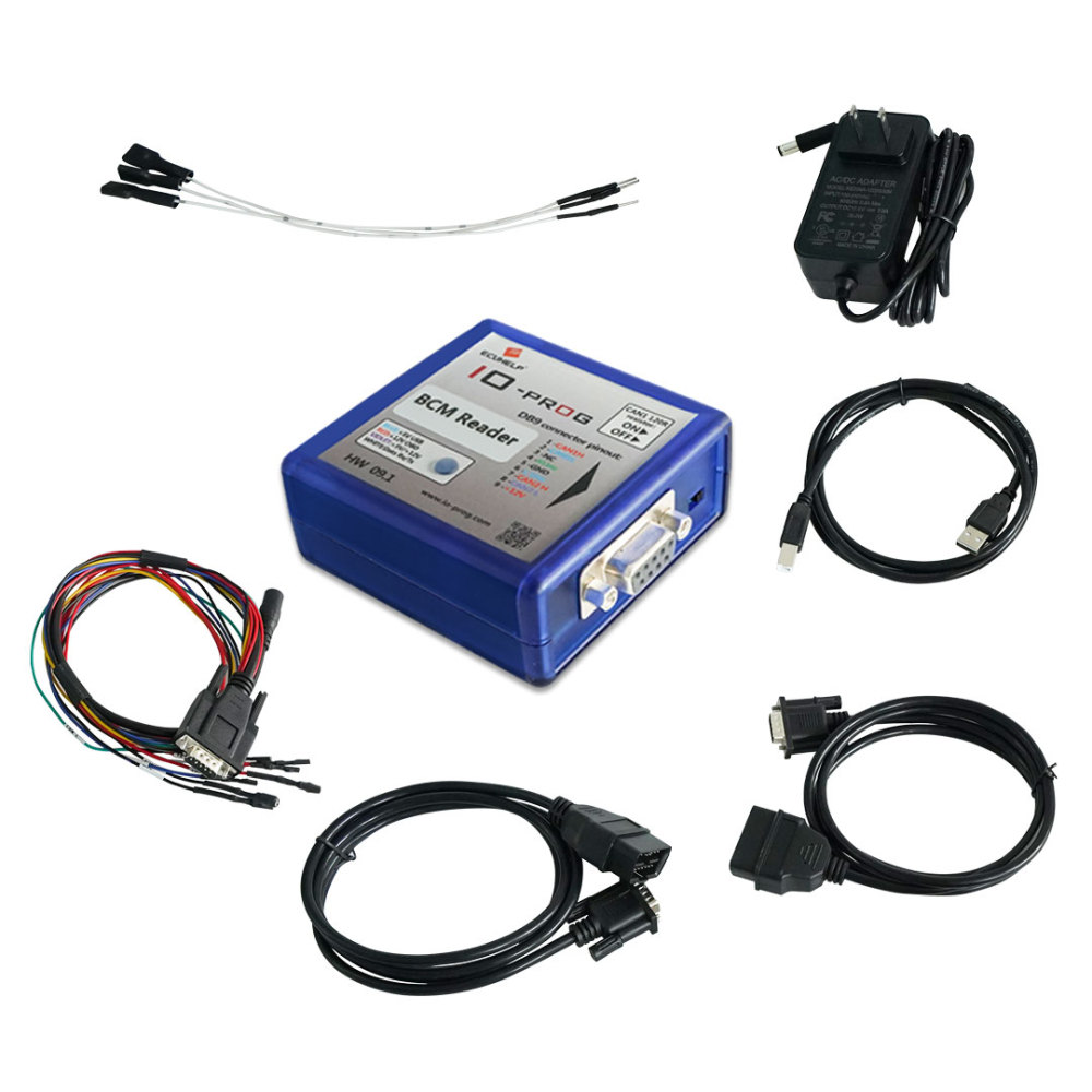 (BSI PSA Version)  I/O Prog IO-Prog Opel BSI PSA Version ECU BCM TCM EPS K-line and CAN compatibility via BD9 connection and OBD
