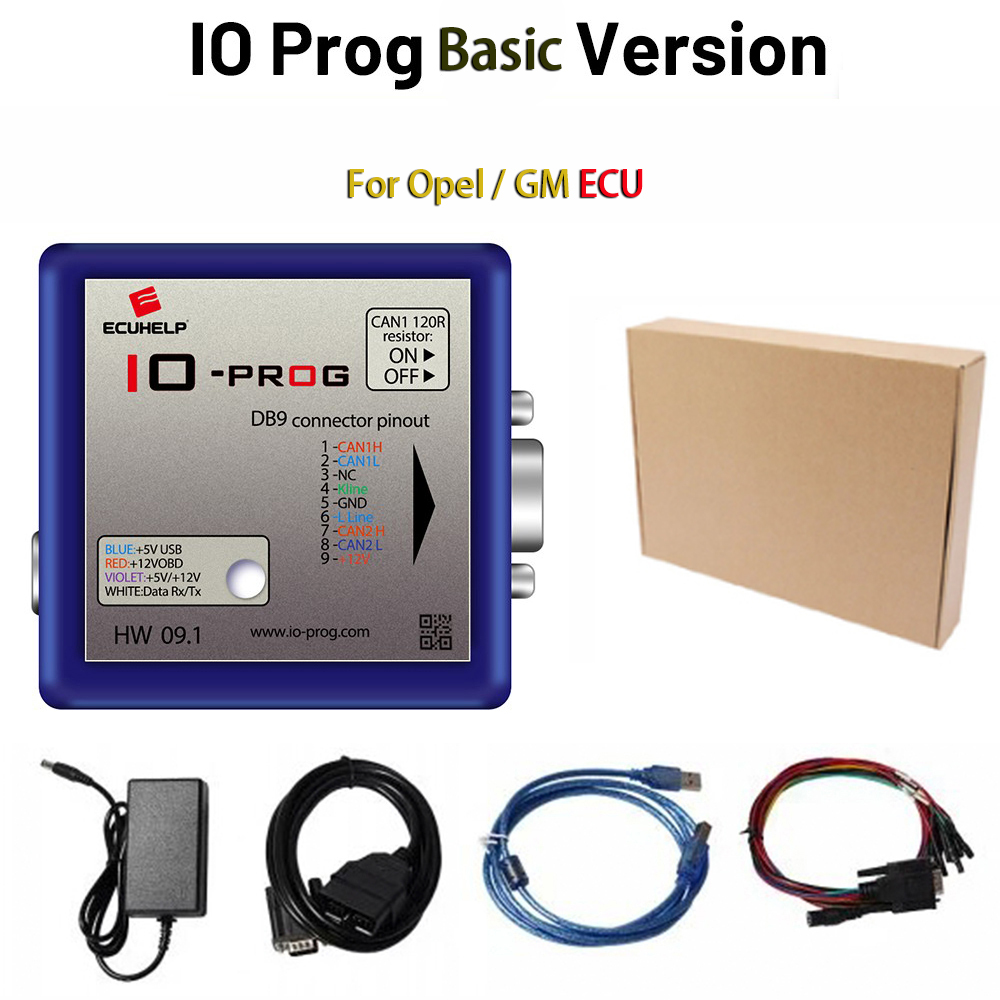 (Basic Version) IO-PROG IO Prog Opel GM ECU Programmer via OBD / on Bench