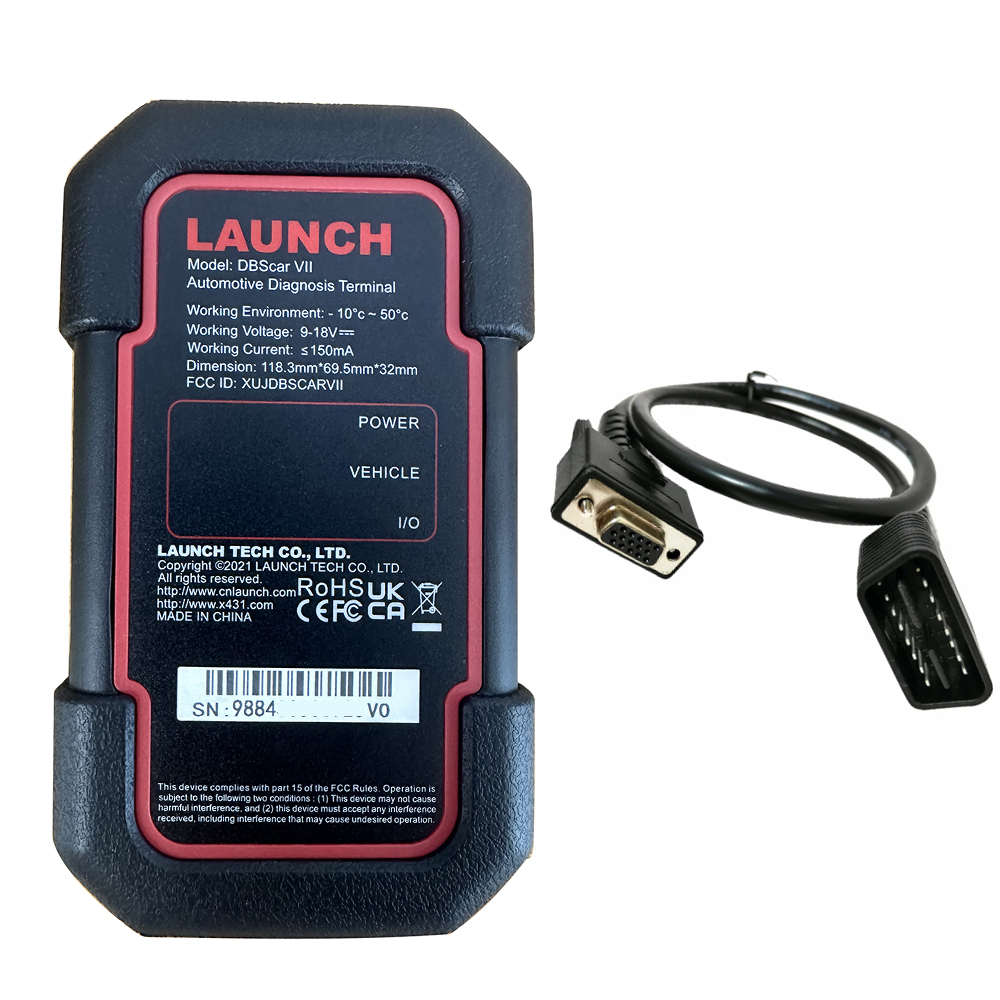 LAUNCH DBScar VII Support Doip CAN FD Protocol  Diagnostic Adapter DBScar 7 For XDiag / Diagzone / Prodiag