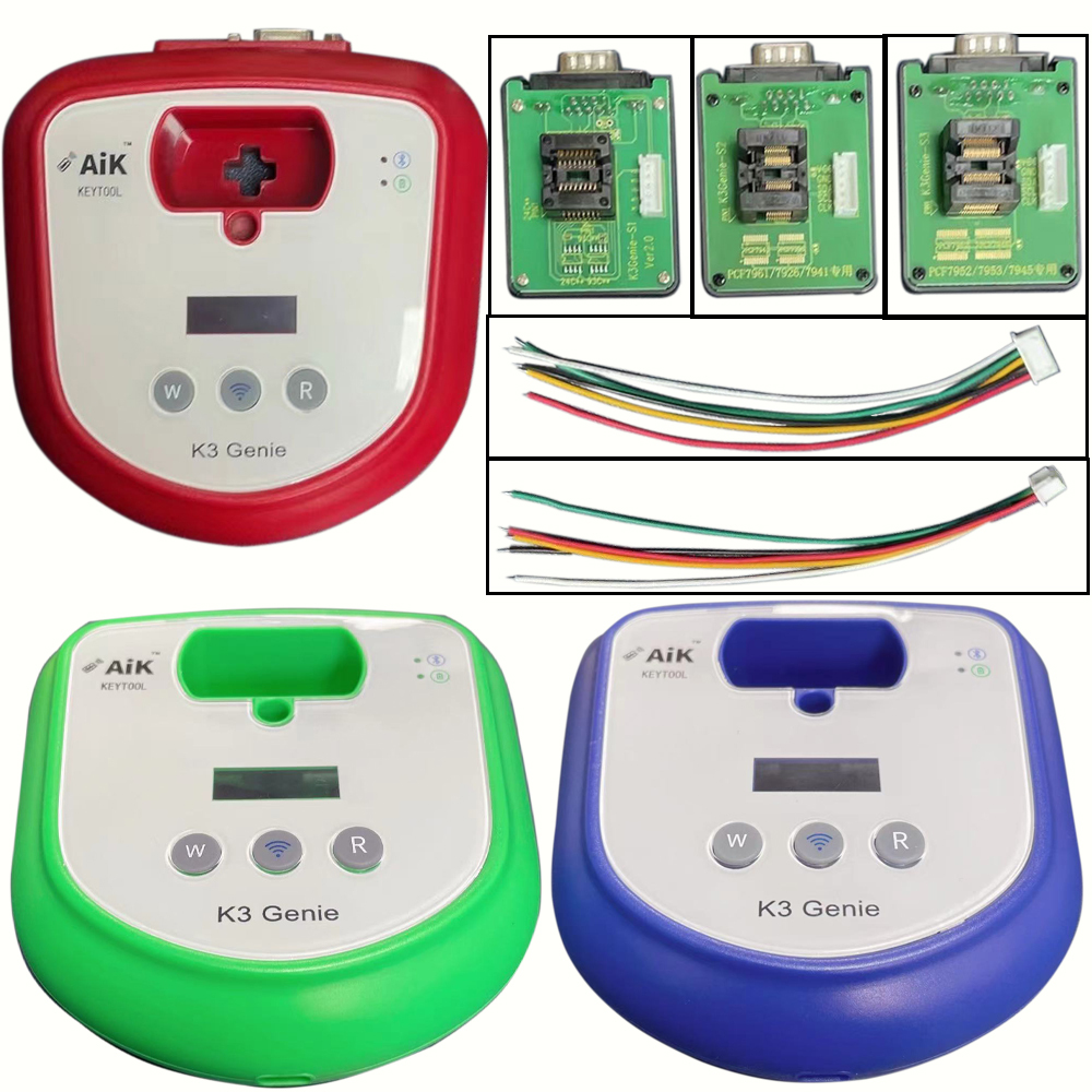 AIK K3-Genie Remote Key Refresh Tool Support VW Magotan,Bentley Audi BMW Porsche Land Rover PK MK3/KD-X2