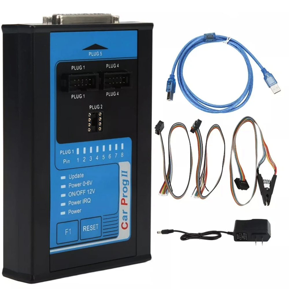 Carprog 2 ECU Programmer Reset Crash Data Immo Off Read Save Dataflash Radio Instruments Programmer Car Prog II PK Iprog Orange5