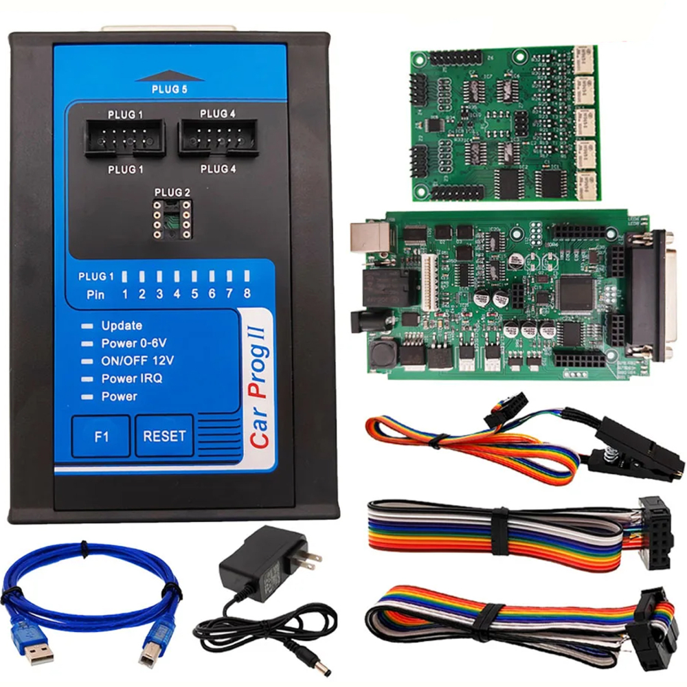 Carprog 2 ECU Programmer Reset Crash Data Immo Off Read Save Dataflash Radio Instruments Programmer Car Prog II PK Iprog Orange5