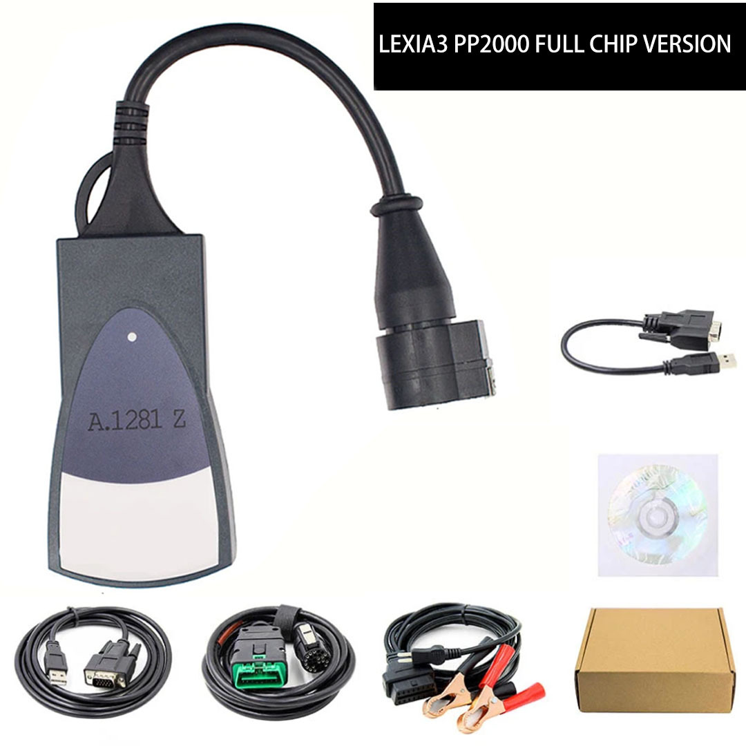 PP2000 Diagbox V9.91 Full Chips Gold Edge Lexia3 PSA XS Evolution V7.83 Lexia For Citroen/Peugeot Super Firmware 921815C Lexia 3For Citroen/Peugeot Auto Scanner OBD2 Car Diagnostic Tool
