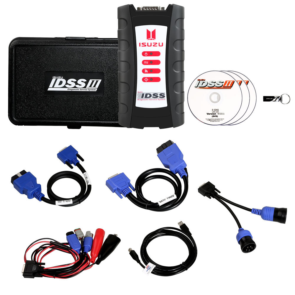 (G-IDSS) 2018 ISUZU Truck Bus on-high Way engine Diagnostic kit With Light-Truck pickup DPF diesel SUV D-max Diagnostic