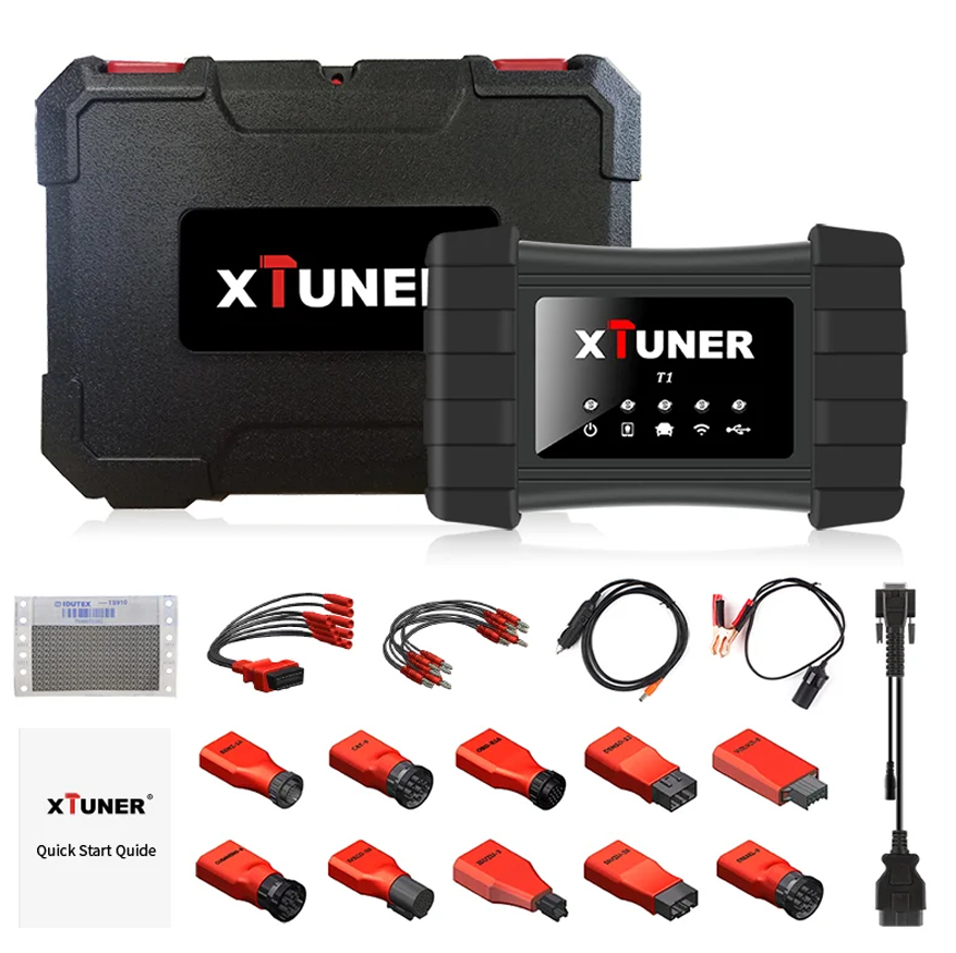 Xtuner T1 HD Heavy Duty Truck Diagnostic Tool Bus Excavator Truck OBD2 Diagnostic ScannerSupport Special Functions