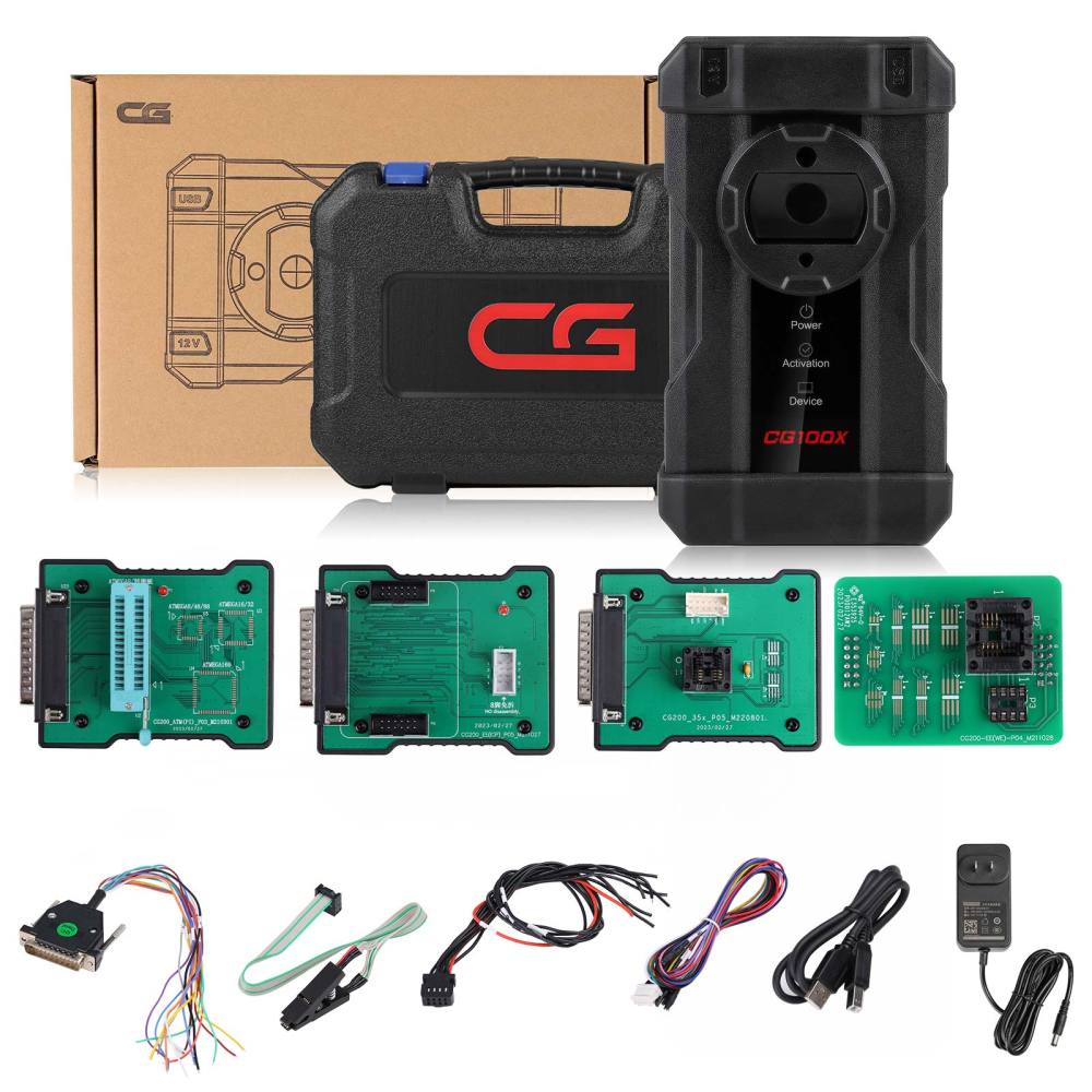 Newest CGDI CG100X New Generation Programmer for Airbag Reset Mileage Adjustment and Chip Reading Support MQB