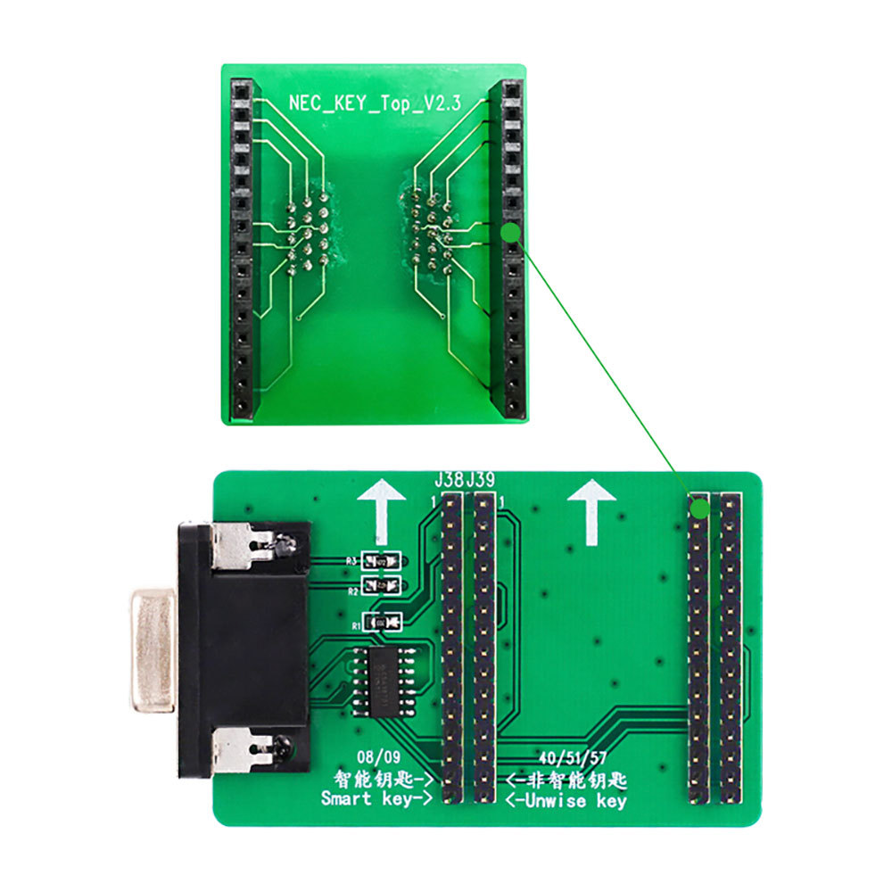CGDI MB with Full Adapters including EIS Test Line + ELV Adapter + ELV Simulator + AC Adapter + New NEC Adapter with New Diode