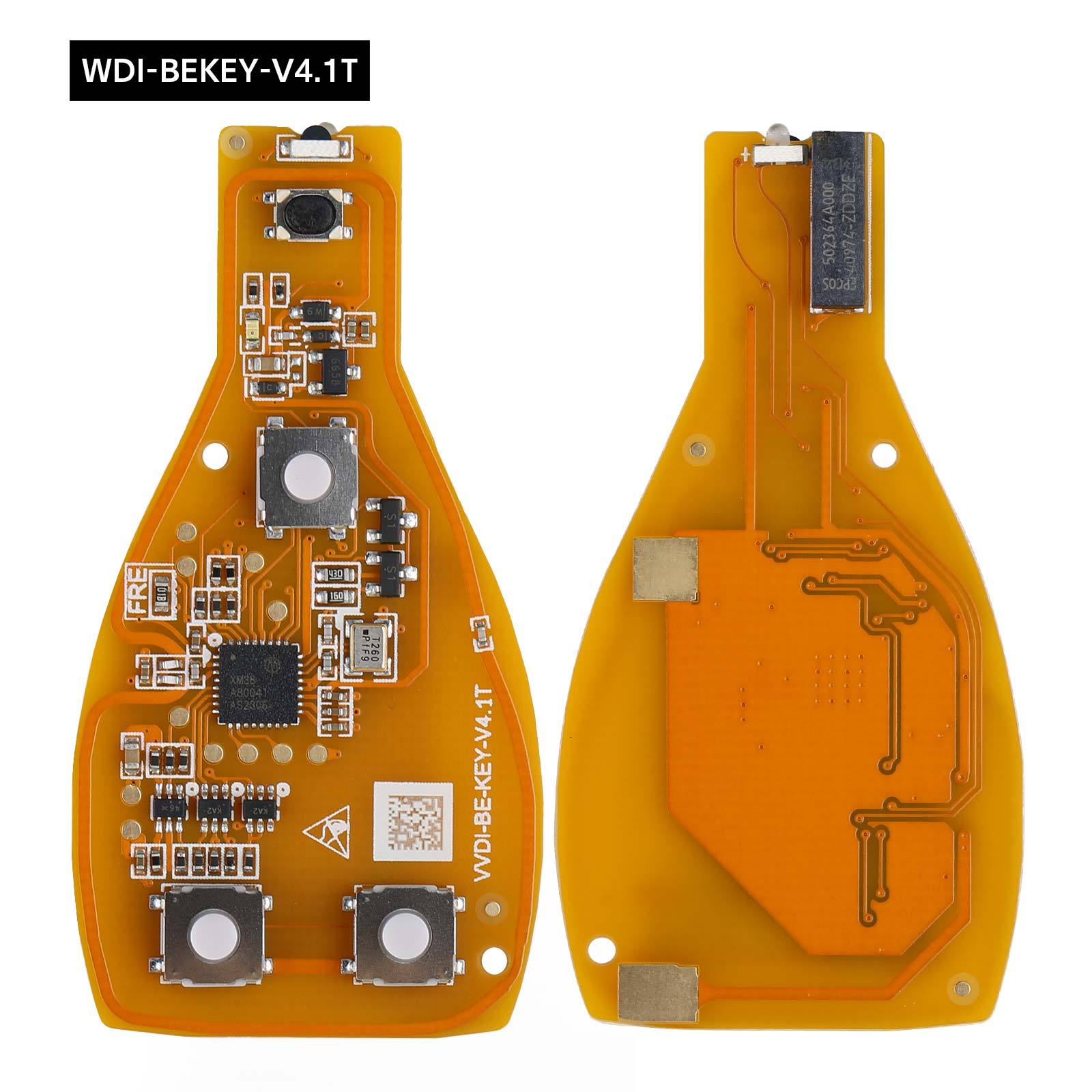 (5pcs/lot) Xhorse VVDI BE key Pro For Benz Yellow Color Verion No Points