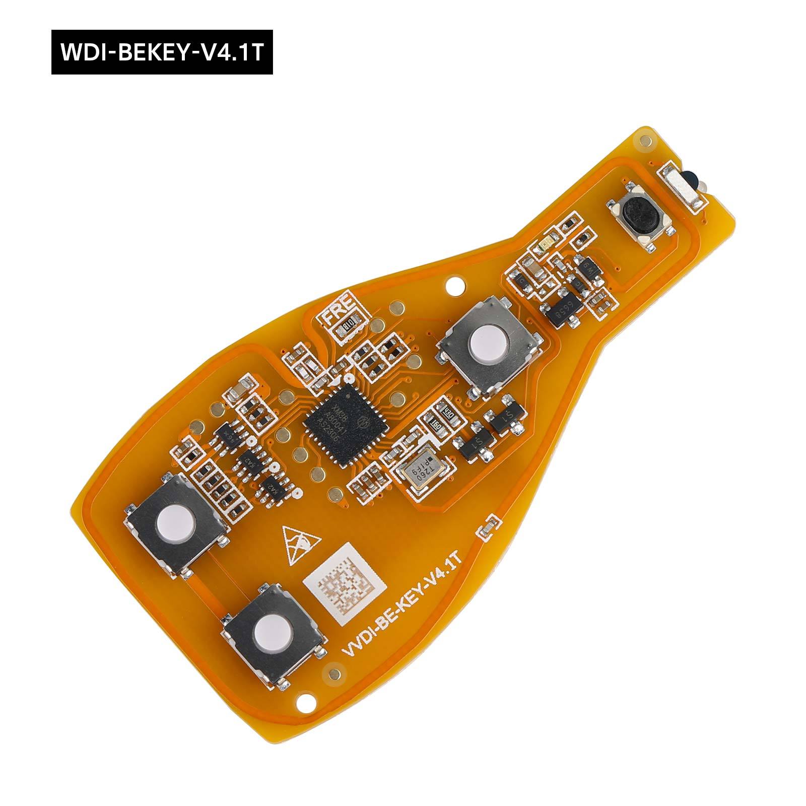 (5pcs/lot) Xhorse VVDI BE key Pro For Benz Yellow Color Verion No Points