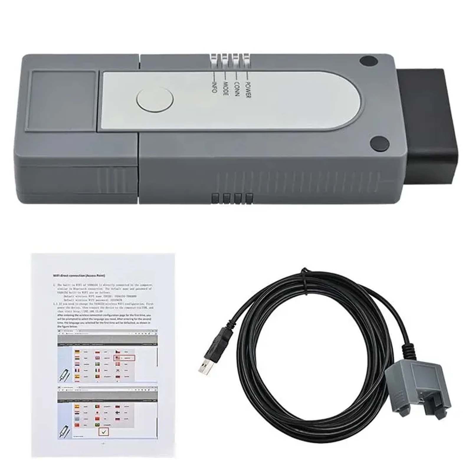 VAS6154 ODIS Support CAN FD and DoIP Protocol WiFi Vas6154 Auto Diagnostic Tool obd for VW AUDI Better than VNCI 6154