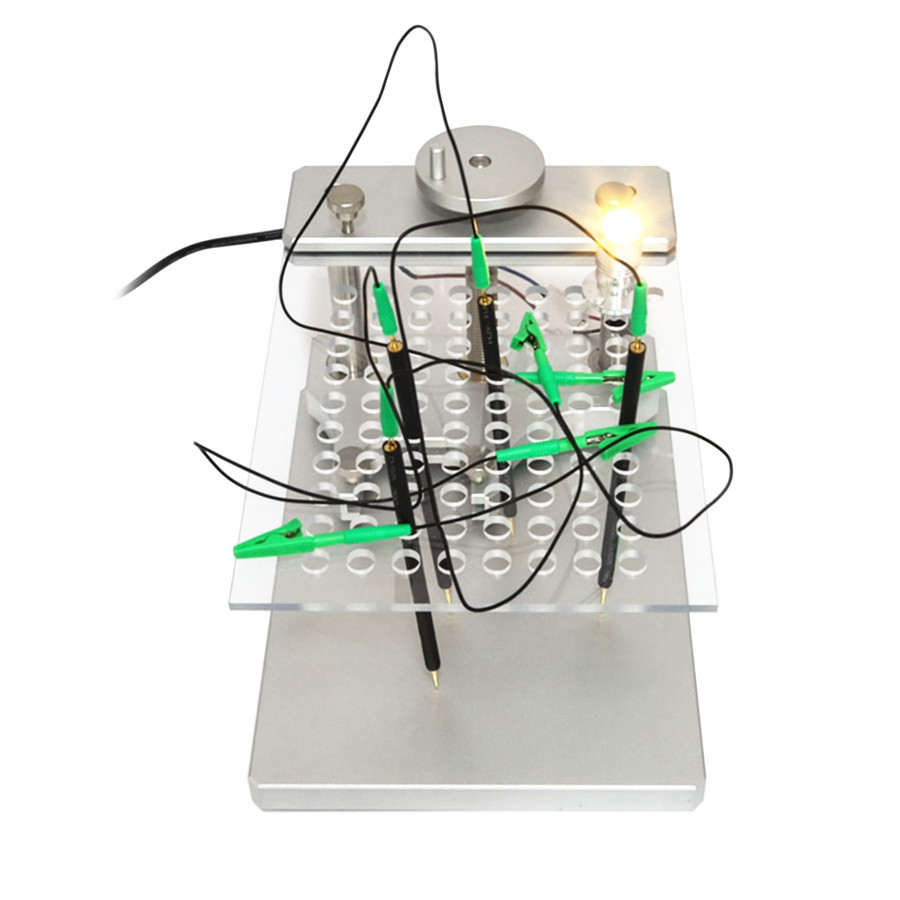 LED BDM Frame BDM Probe Holder Metal BDM Frame Aluminium Stainless Steel with 4pcs Probe Pens For KTAG KESS FGTECH