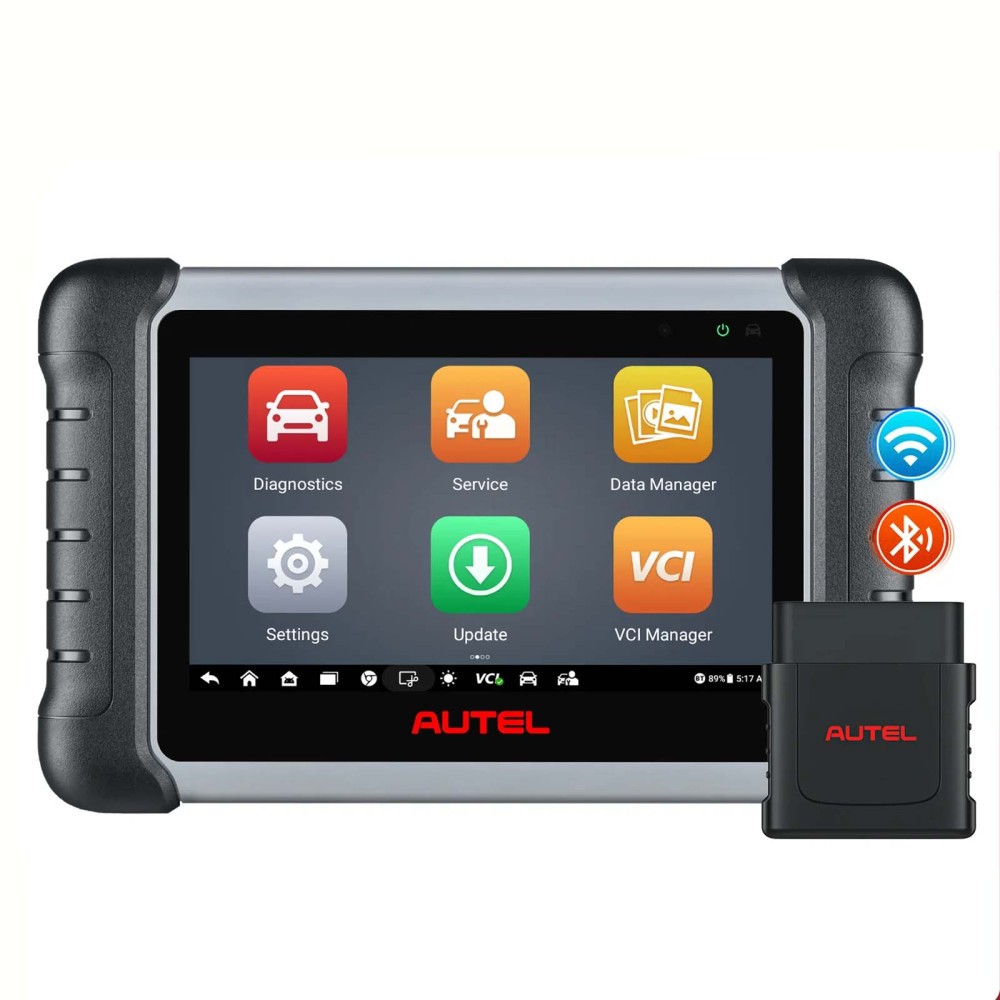Autel MaxiCOM MK808BT PRO OBD2 Diagnostic Tool Full Bidirectional Controller IMMO Key Scanner Code Reader All System Diagnosis PK MX808S MK808S
