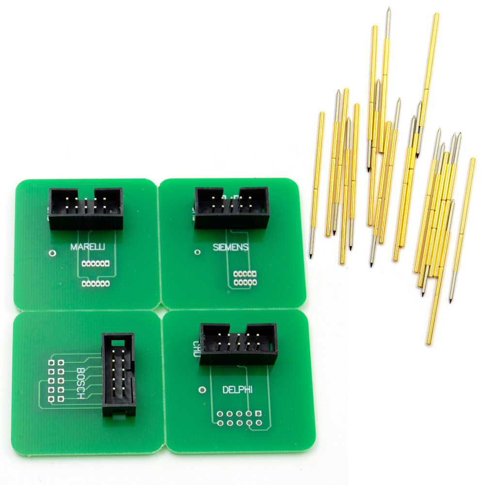 BDM Frame with 4 Adapters Set for Bosch Siemens MARELLI ECU Tool Bracket for FGTECH and BDM100 Programmer