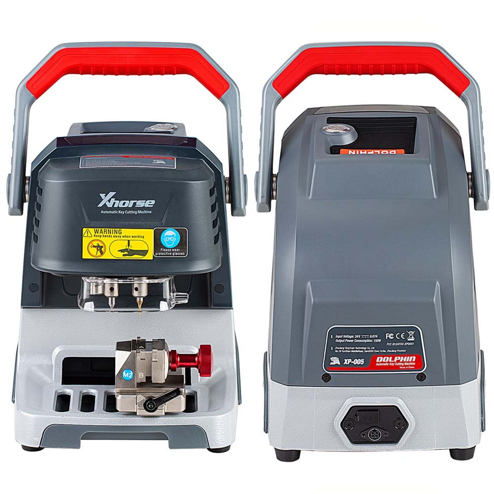 Xhorse Dolphin XP005 Key Cutting Machine by Mobile App for both IOS and Android Multi-Languages Free Update Online