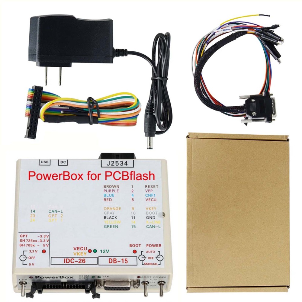 Power Box for KTM JTAG for Hitachi KTM FLASH j2534 Car ECU Programmer
