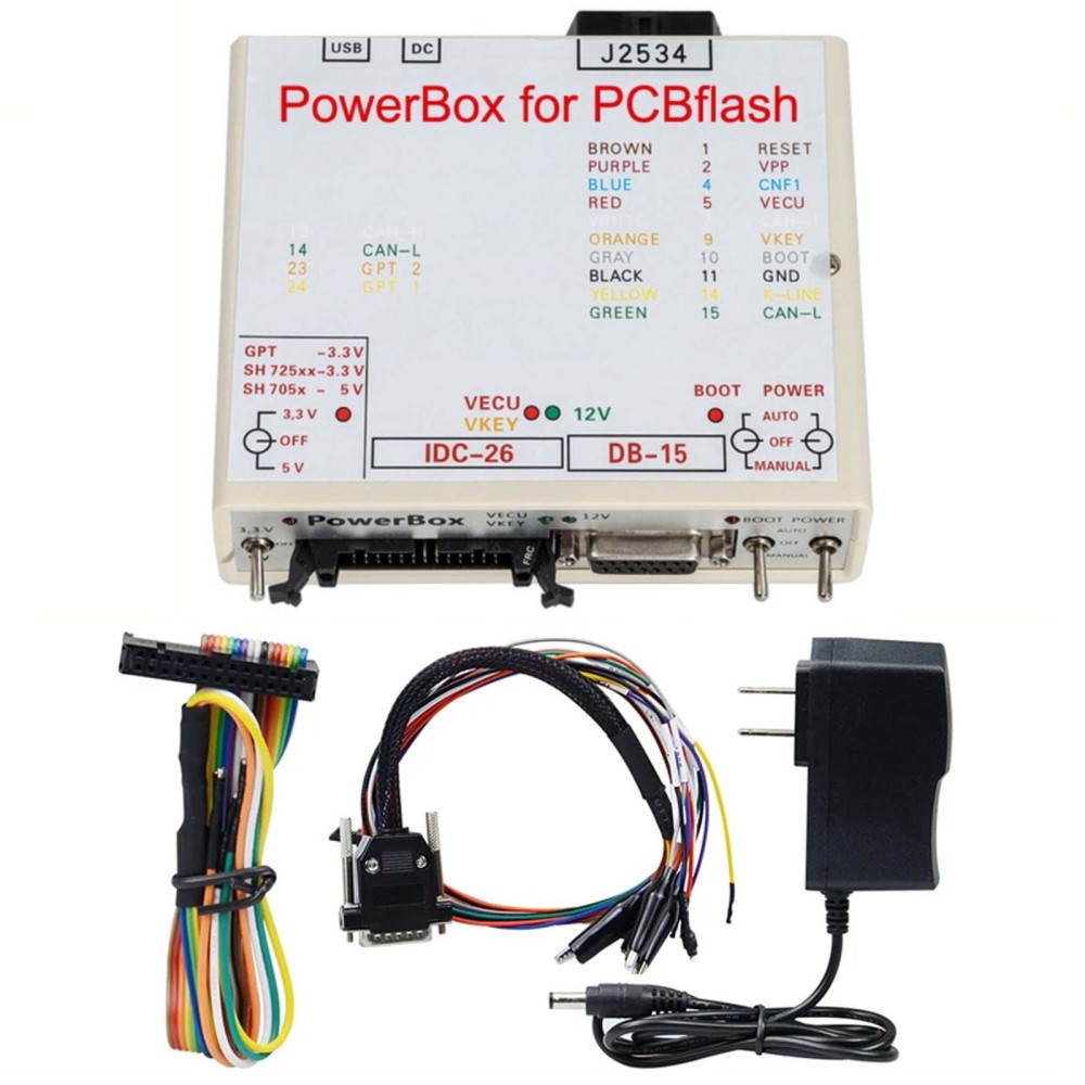 Power Box for KTM JTAG for Hitachi KTM FLASH j2534 Car ECU Programmer