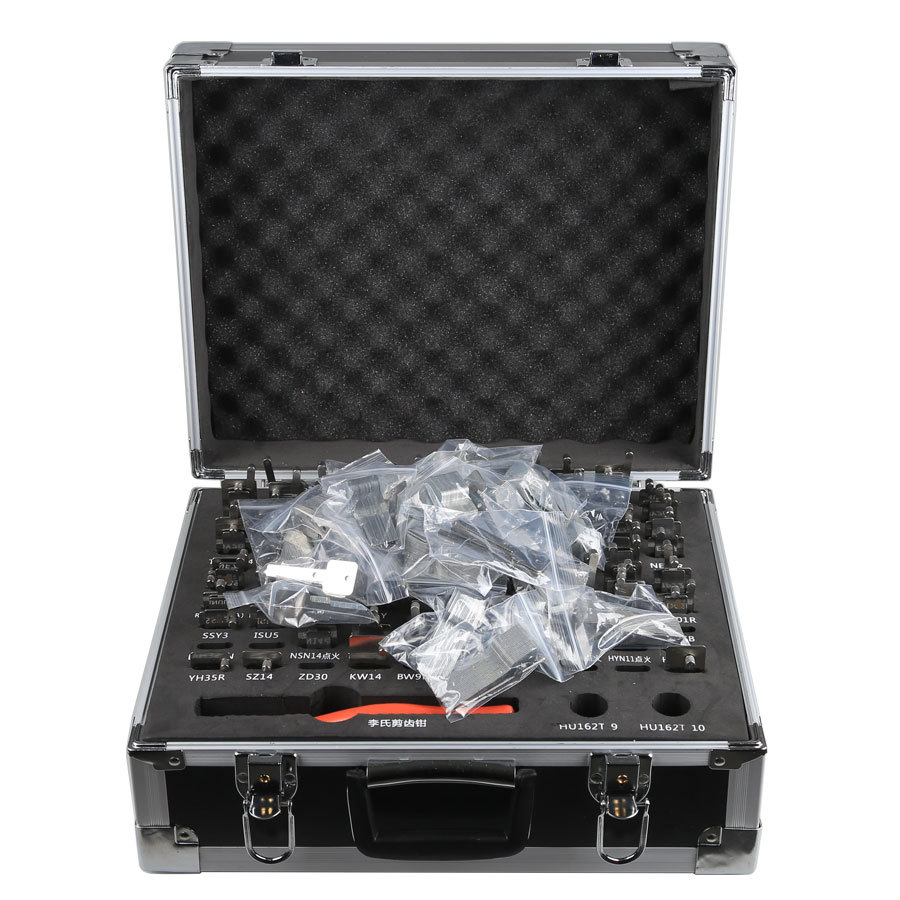 Original Lishi 77Pcs 2 in 1 Auto Pick and Decoder Full Set Locksmith Kit