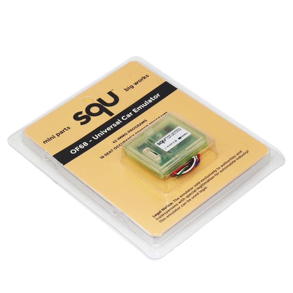 SQU OF68 Universal Car Emulator Signal Reset Immo Programs Seat OCCUPANCY SENSOR