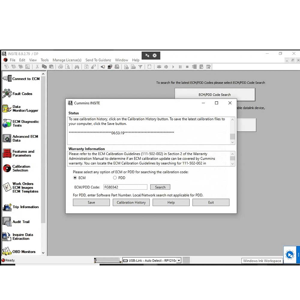 CUMMINS INSITE 8.9.2.79 PRO 2024 Diagnosis Software