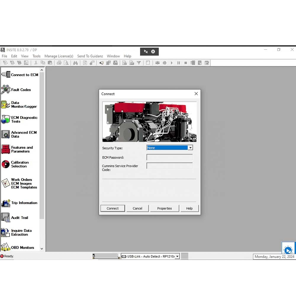 CUMMINS INSITE 8.9.2.79 PRO 2024 Diagnosis Software