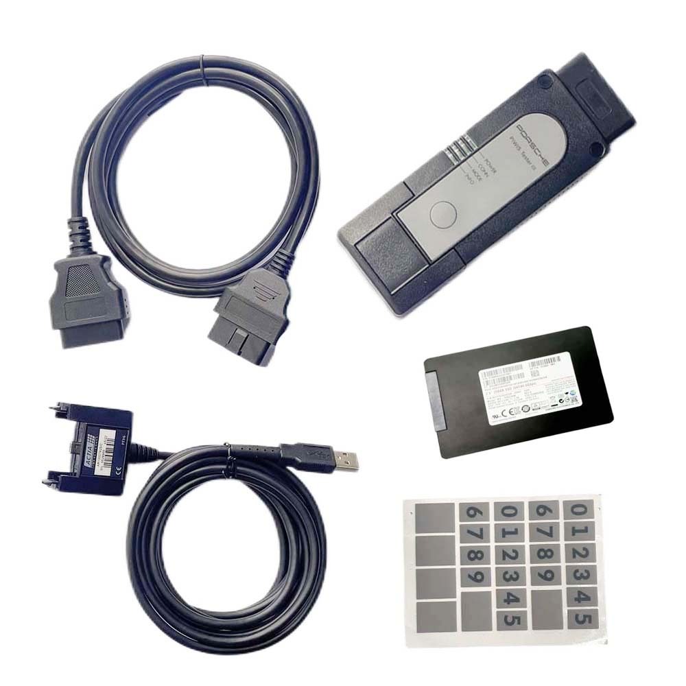 1:1 Porsche Piwis 3 PT3G-VCI Diagnostic Scan Tool V43.300.22 + V38.250 PIWIS III Tester