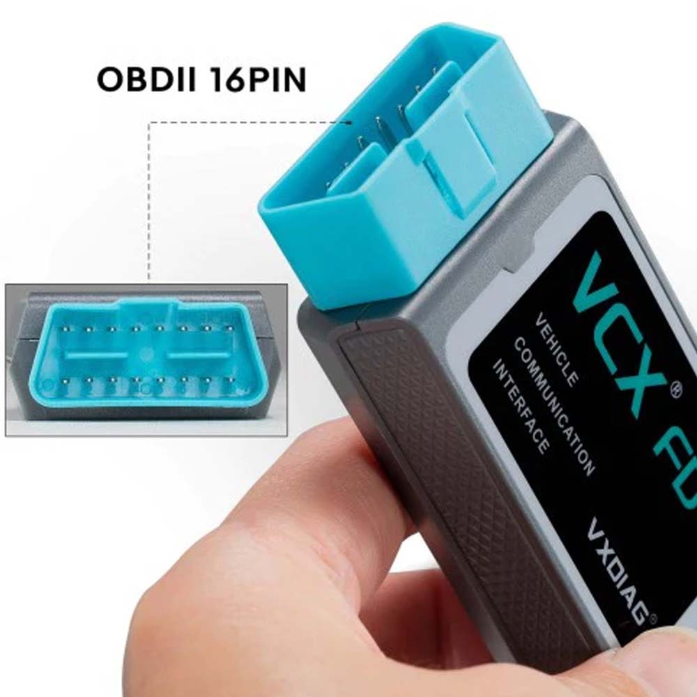 VXDIAG VCX FD for Ford Mazda Car ODB2 Diagnostic Tool with CAN FD DoIP All System Diagnosis ECU Coding J2534 Programming