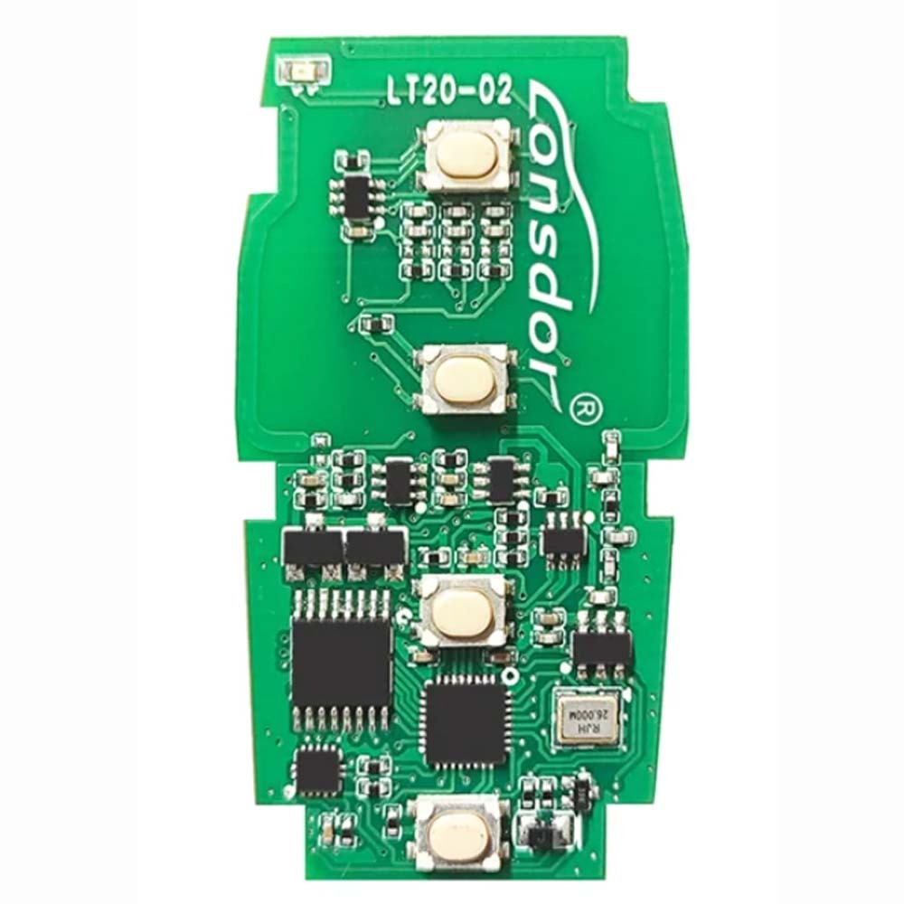 Lonsdor LT20 8A+4D for Toyota / Lexus Smart Key PCB for K518 Pro K518S KH100+ Key Programmer Frequency Switchable