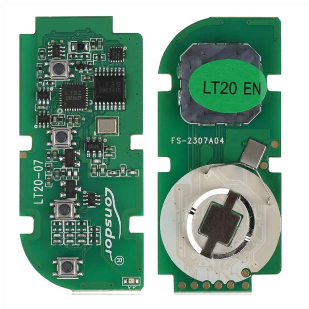 Lonsdor LT20 8A+4D for Toyota / Lexus Smart Key PCB for K518 Pro K518S KH100+ Key Programmer Frequency Switchable