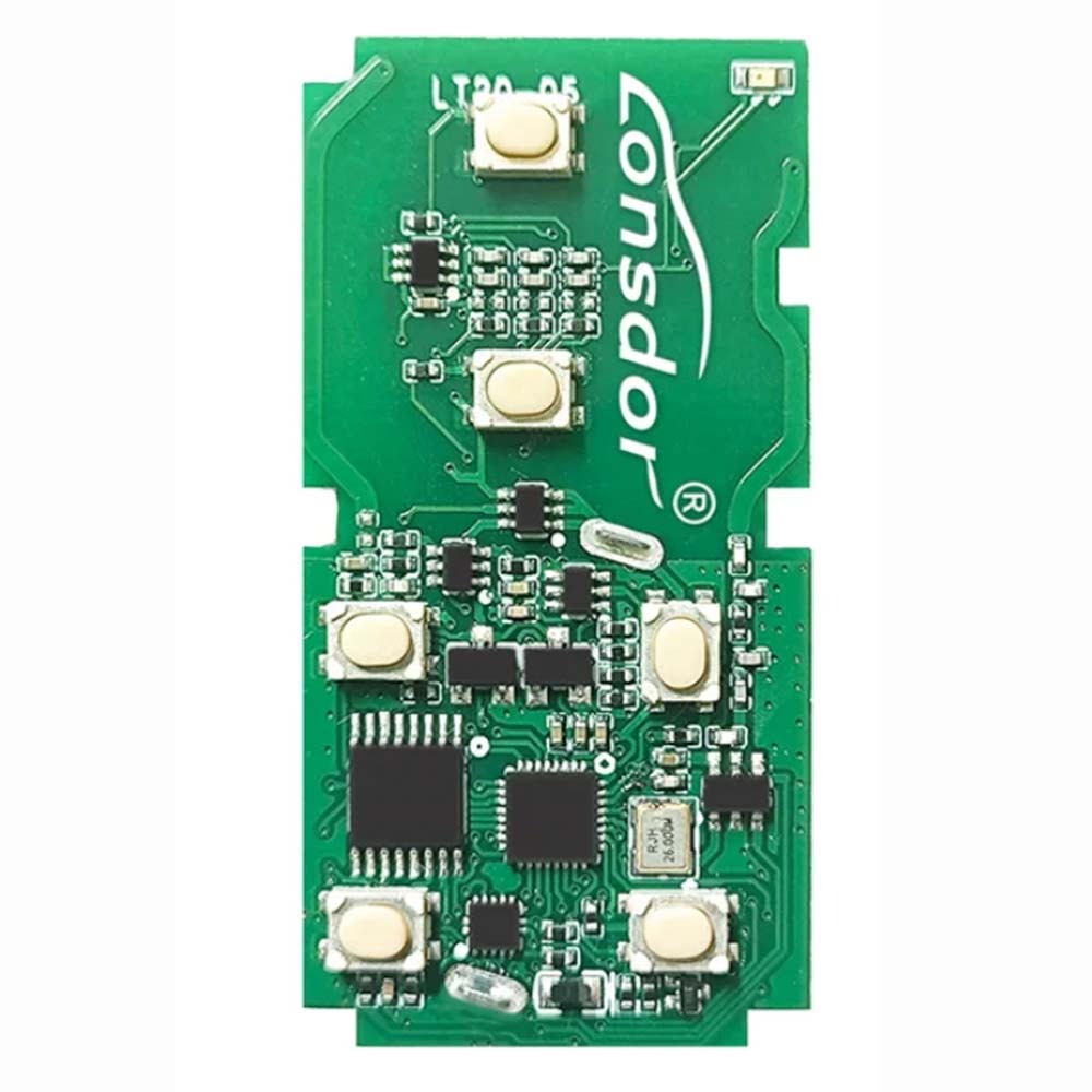 Lonsdor LT20 8A+4D for Toyota / Lexus Smart Key PCB for K518 Pro K518S KH100+ Key Programmer Frequency Switchable