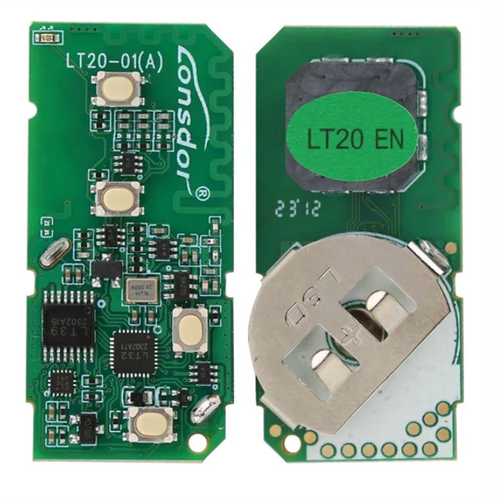 Lonsdor LT20 8A+4D for Toyota / Lexus Smart Key PCB for K518 Pro K518S KH100+ Key Programmer Frequency Switchable