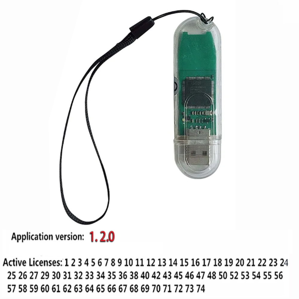 69 Modules Licenses 1.20 USB Dongle 67in1 protocol 11in1 / 14in1 For J2534 SM2 PRO J2534 New VCI / PCMTOOL / PCMflash / PCMmaster ECU Chip Tuning Tool