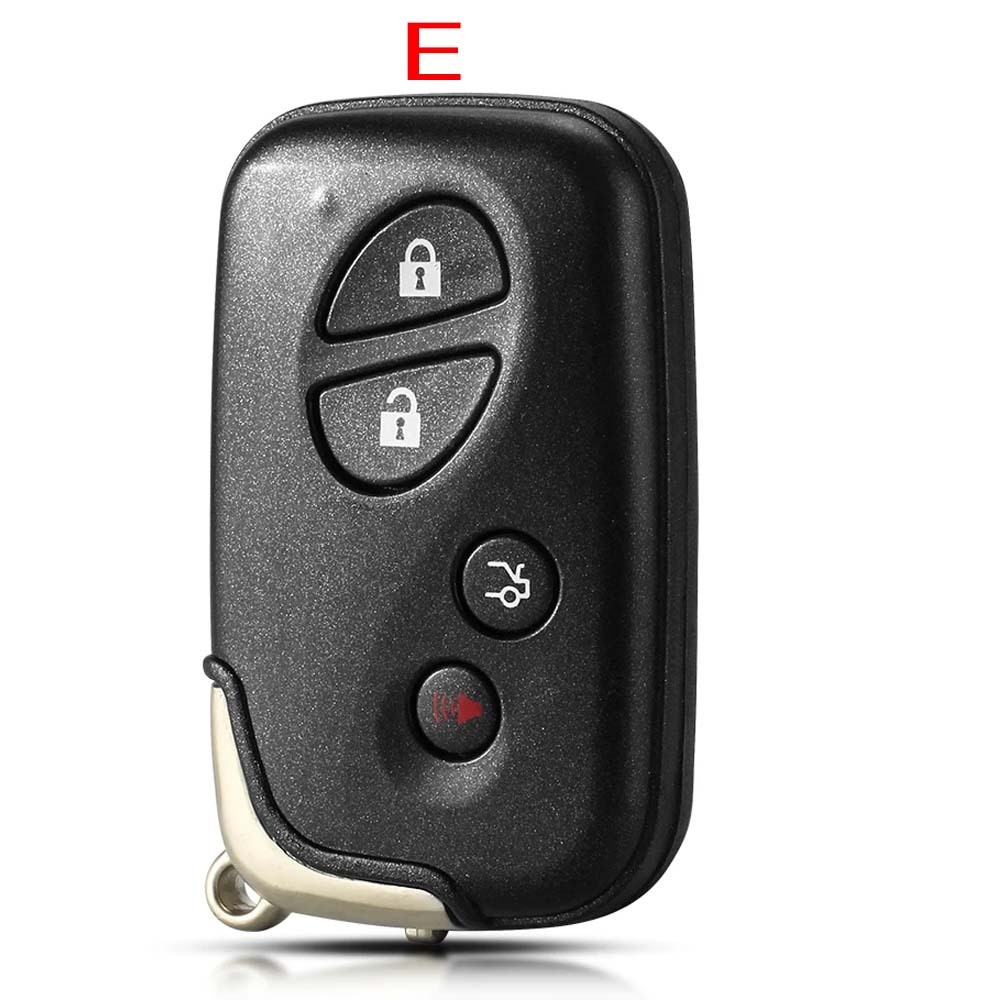 2/3/4 Buttons Smart Remote Key Case Fob Keyless Entry Shell For LEXUS IS250 ES350 GS350 LS460 GS Smart Key For Lonsdor LT20-01 PCB