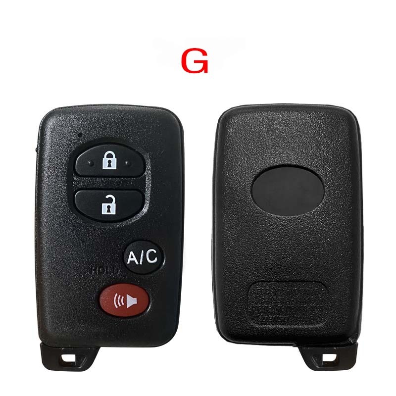 Smart Key Shell 2/3/4 Buttons Replace For Toyota Camry Key Cover For Lonsdor LT20-01 PCB