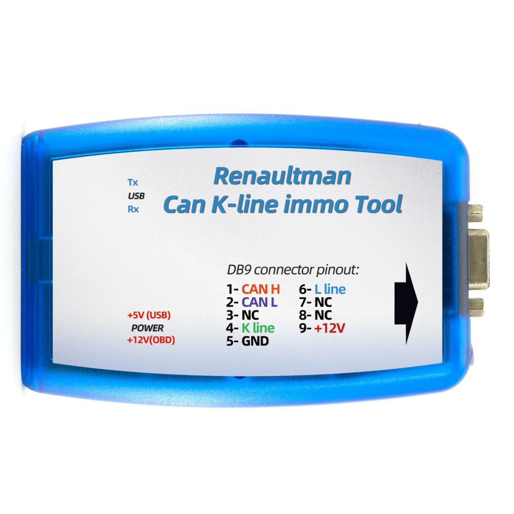 Renaultman Programmer Tool CAN K-Line IMMO V4.04 suitable Ecu Tool For Renault