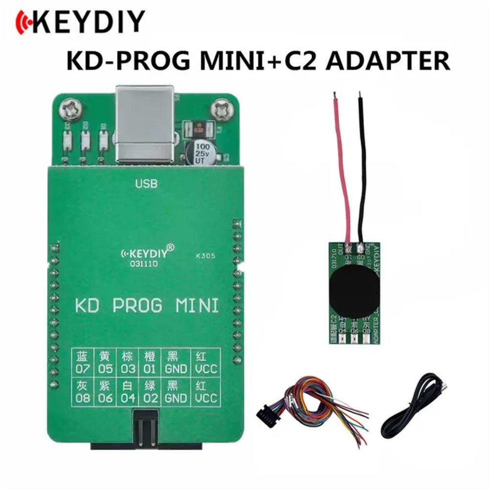 KEYDIY Key Masters Toolkit KD MAX Remote Maker and Generator with 96bit 48 copy function plus KD MATE/KD PROG MINI C2 Adapter