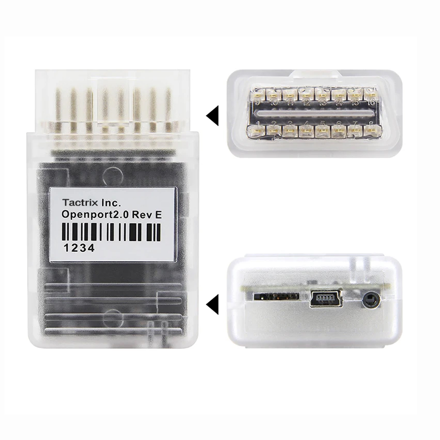 Tactrix OpenPort 2.0 ECU FLASH Chip Tuning open port 2.0 OBD2 Adapter OP2.0 For Toyota Scanner For Mercedes Benz Car Diagnostic Tool