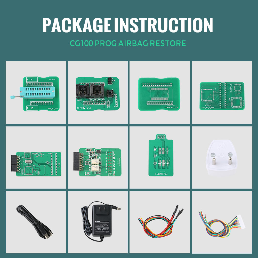 V6.8.9.0 CG100 Prog III Full Version Airbag Restore Device including All Functions of Renesas SRS and Infineon XC236x FLASH