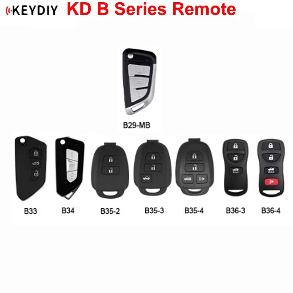 KEYDIY B Series B01 B02 B04 B05 B08 B11 B12 B15 B16 B18 B21-4 B22-4 B25 B27 B28 B29 B30 Remote Control for KD900 KD-X2 Mini KD
