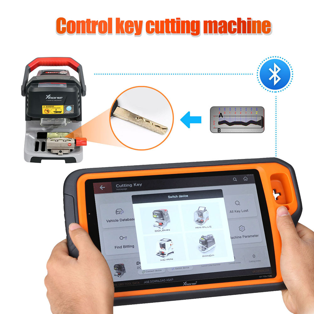 (VAG Version) Xhorse VVDI Key Tool Plus VAG Version Supports VAG VW Audi Porsche IMMO Programming with Free VW MQB48-NEC35xx License