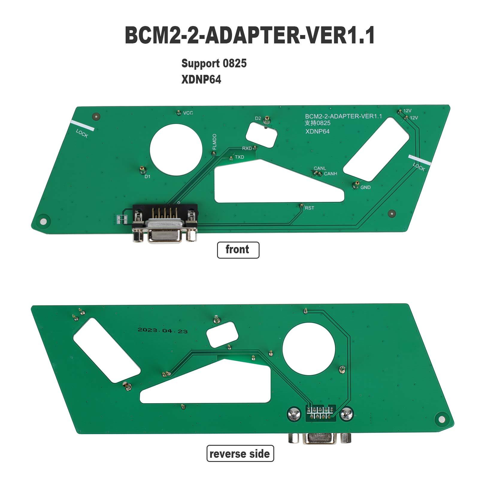Xhorse BCM2 Audi Solder-Free Adapter for Add Key and All Key Lost Solution Work with Key Tool Plus Pad and VVDI2