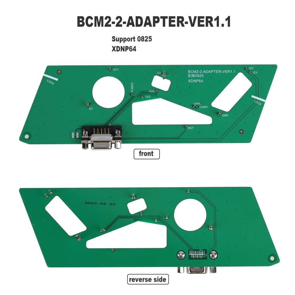Xhorse BCM2 Audi Solder-Free Adapter for Add Key and All Key Lost Solution Work with Key Tool Plus Pad and VVDI2