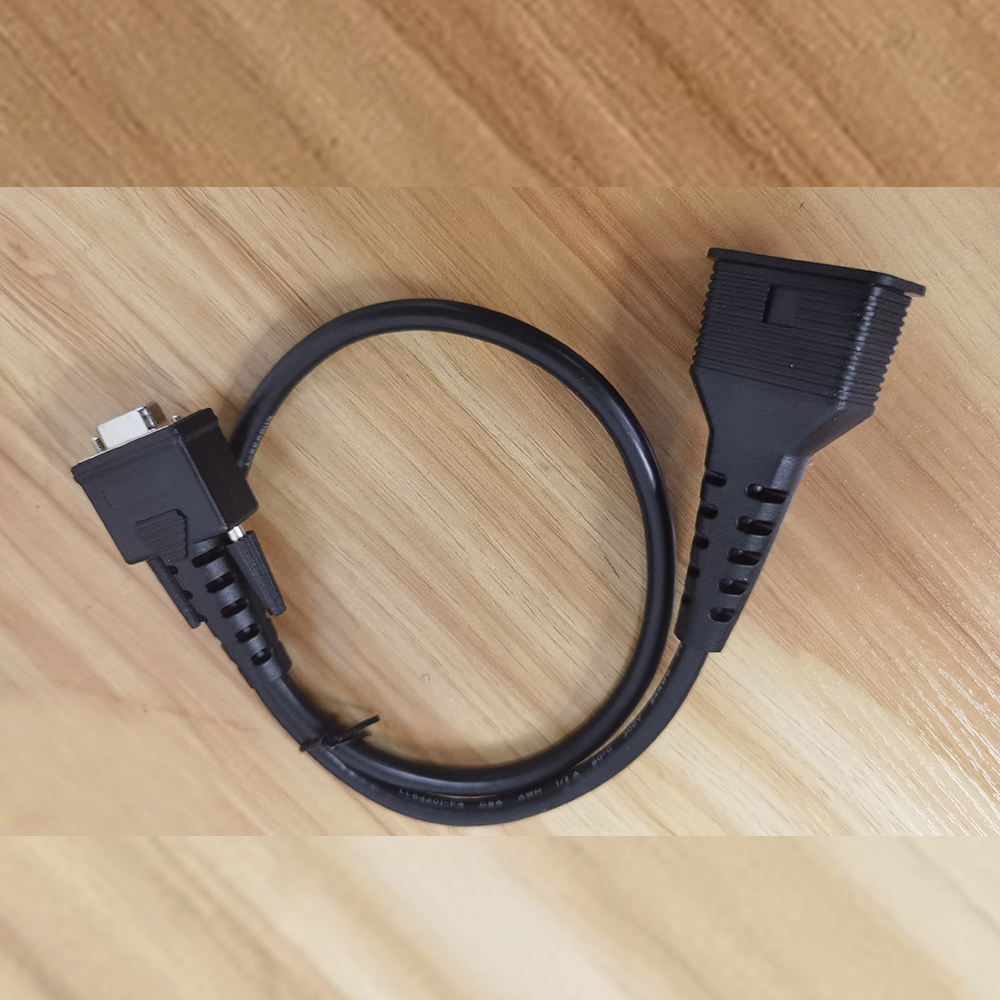 Launch Original DBScar VII Cable 200CM DR15 To OBD2 16Pin HTT EV17 Extension Cable 60CM