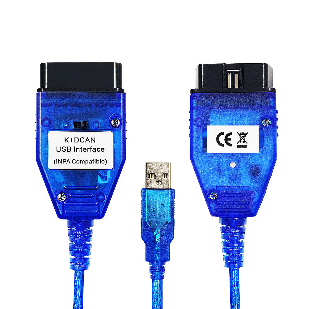 Inpa K+CAN K+DCAN FT232RL Suitable For BMW Diagnostic Tools Car Detection line Switch Blue/White