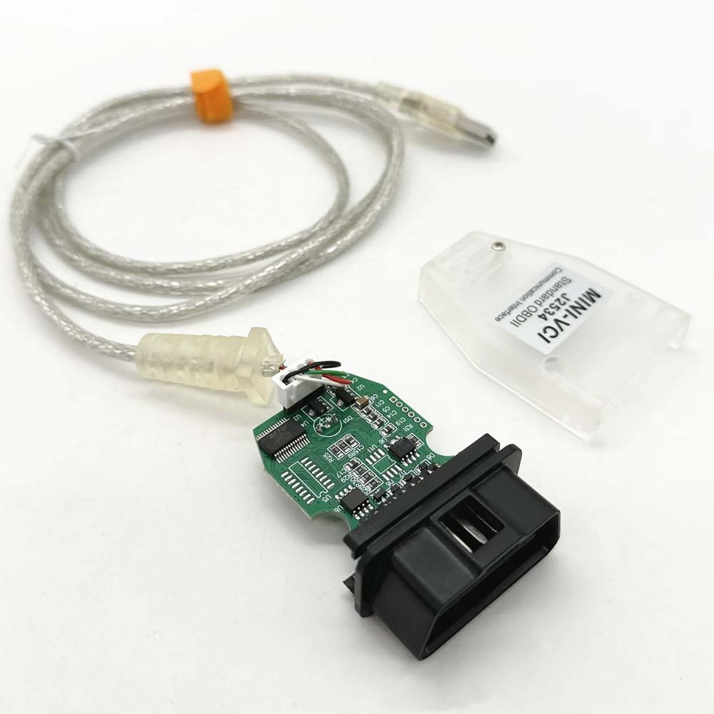 Mini Vci For Toyota J2534 OBD2 Car Diagnostic Cable FTDI Chip TIS Techstream MINI-VCI OBD2 Auto Diagnostic Scanner