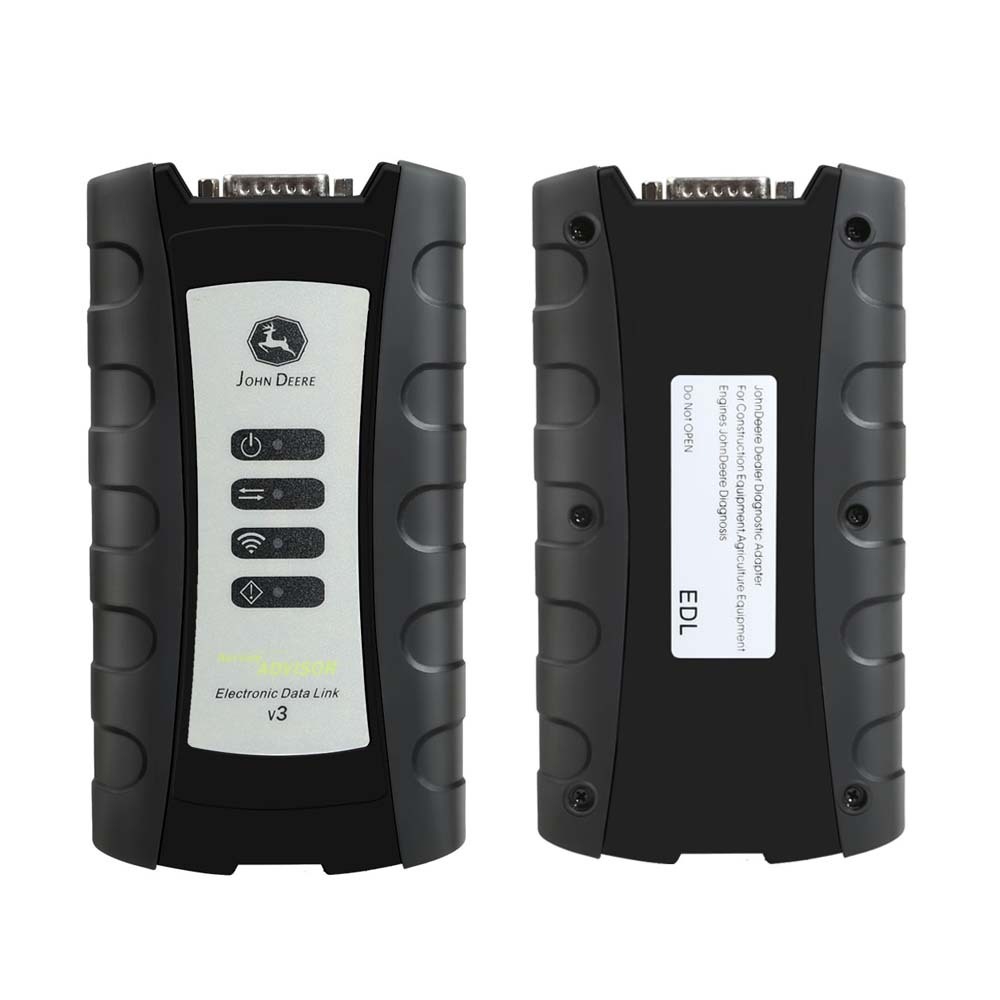 John Deere Service Advisor EDL V3 Adapter EDL V3 ADVISOR CONSTRUCTION AGRICULTRUE DIAGNOTIC TOOL replaces the John Deere EDL V2.