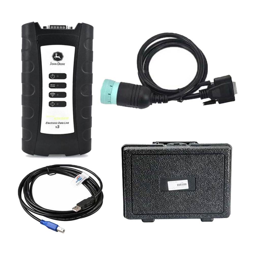 John Deere Service Advisor EDL V3 Adapter EDL V3 ADVISOR CONSTRUCTION AGRICULTRUE DIAGNOTIC TOOL replaces the John Deere EDL V2.