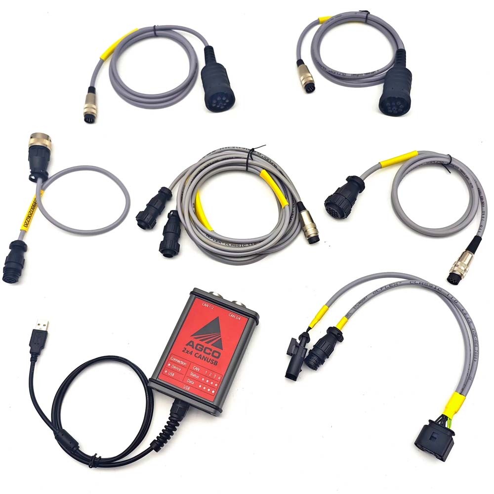 Electronic Diagnostic Tool For AGCO CANUSB EDT Interface Heavy Duty Agricultural Diagnosis Scanner